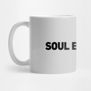 Soul Explorer - Minimalistic Typography Design Mug